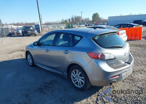 2012 Mazda Mazda3 I Touring from USA, damaged, VIN JM1BL1L8XC1567175